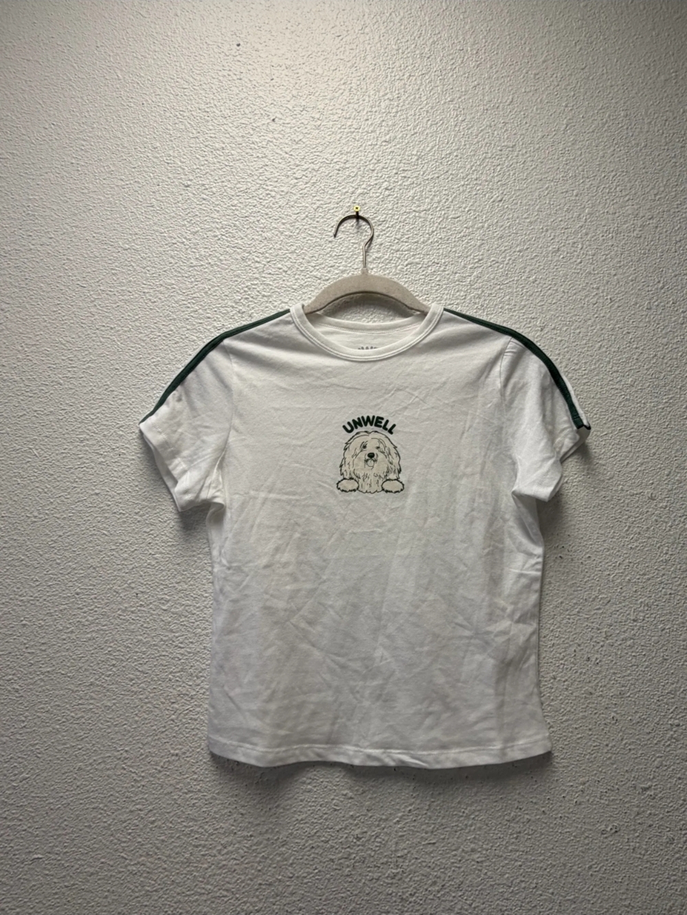 Womens T-shirt Unwell Size XXS #506